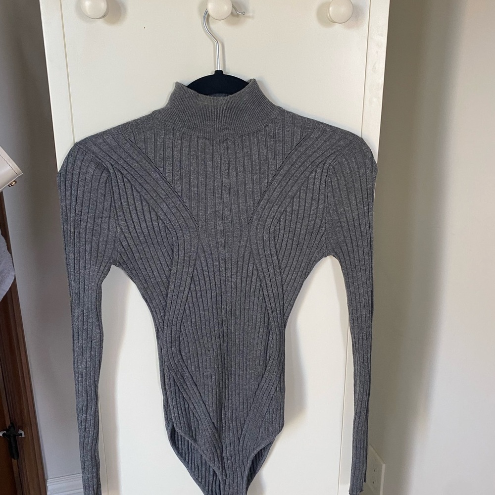 Kendall & Kylie turtleneck bodysuit